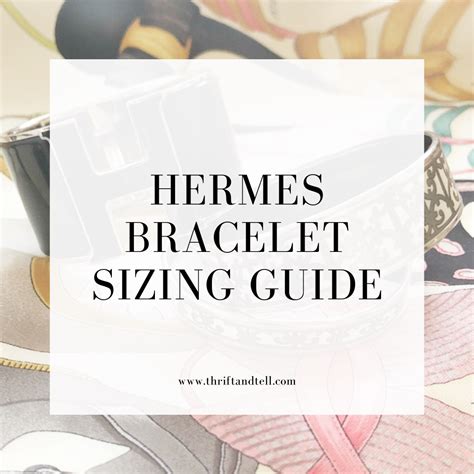 hermes cdc bracelet size chart|fashionphile Hermes bracelet.